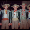 Supernumeraries during a Metropolitan Opera tour of Carmen