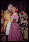 Lorenzo Alvary and Risë Stevens during a Metropolitan Opera tour of Carmen