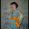 Chorus soprano Helen Frazier during a Metropolitan Opera tour of Carmen