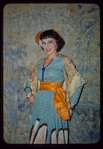 Chorus soprano Helen Frazier during a Metropolitan Opera tour of Carmen