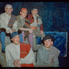 Chorus members during a Metropolitan Opera tour of Carmen