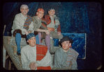 Chorus members during a Metropolitan Opera tour of Carmen