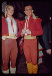 Sylvia Dick and another dancer during a Metropolitan Opera tour of Carmen