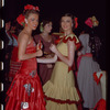 Dancers Marina Svetlova and Natasha Kelepovska during a Metropolitan Opera tour of Carmen