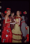 Dancers Marina Svetlova and Natasha Kelepovska during a Metropolitan Opera tour of Carmen