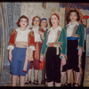 Chorus members and dancers during a Metropolitan Opera tour of Carmen