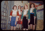 Chorus members and dancers during a Metropolitan Opera tour of Carmen