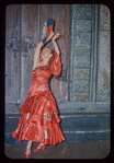 Dancer Marina Svetlova during a Metropolitan Opera tour of Carmen