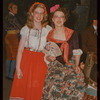 Marina Wood and another chorus member during a Metropolitan Opera tour of Carmen