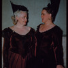 Chorus altos Lillian Nichols and Valerie Moser during a Metropolitan Opera tour of Carmen