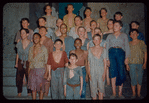 Chorus boys during a Metropolitan Opera tour of Carmen