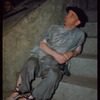 Chorus bass Jack Brodie during a Metropolitan Opera tour of Carmen