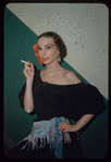 Dancer Lorraine Ruess during a Metropolitan Opera tour of Carmen