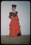 Chorus member Constance Di Giacomo during a Metropolitan Opera tour of Carmen