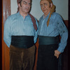George Cehanovsky and Alessio De Paolis during a Metropolitan Opera tour of Carmen