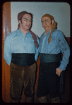 George Cehanovsky and Alessio De Paolis during a Metropolitan Opera tour of Carmen