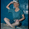 Dancer Gisela Weidner during a Metropolitan Opera tour of Carmen