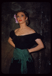 Dancer Sura Gesben during a Metropolitan Opera tour of Carmen