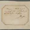 Johann Wolfgang von Goethe to unknown recipient, dated after 1810