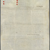 Henry Astor and Dorthea Pessinger Astor to trustees. Deed with survey map
