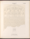 Neues Reich. Dynastie  XVIII.  Pyramiden von Giseh [Jîzah]. Stele vor dem grossen Sphinx.