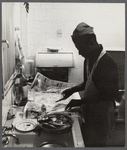 James Baldwin frying fish