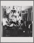 Baldwin with others at Engin Cezzar's apartment