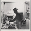 James Baldwin frying fish