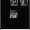 Contact sheet of Black writers and artists at the Sorbonne