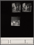 Contact sheet of Black writers and artists at the Sorbonne