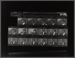 Contact sheet of James Baldwin at podium