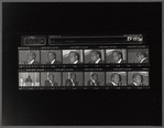 Contact sheet of James Baldwin at podium