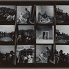 Contact sheet of James Baldwin with Bertice Reading and others