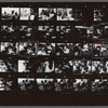 Contact sheet of Bertice Reading with James Baldwin and puppy