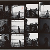 Contact sheet of James Baldwin standing by water
