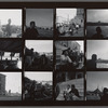 Contact sheet of James Baldwin on streets of Istanbul