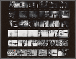 Contact sheet of James Baldwin at palace