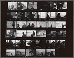 Contact sheet of James Baldwin in Istanbul