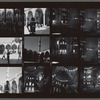 Contact sheet of James Baldwin on palace grounds