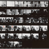 Contact sheet of James Baldwin in conversation