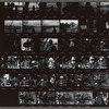 Contact sheet of James Baldwin with hookah