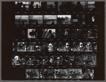 Contact sheet of James Baldwin with hookah