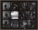 Contact sheet of James Baldwin and Gülriz Sururi
