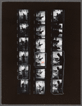 Contact sheet of James Baldwin frying fish