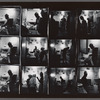 Contact sheet of James Baldwin frying fish