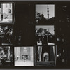 Contact sheet of James Baldwin at palace