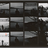 Contact sheet of James Baldwin by water