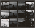 Contact sheet of James Baldwin by water