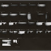 Contact sheet of James Baldwin in silhouette at desk