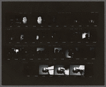 Contact sheet of man in skinny tie
